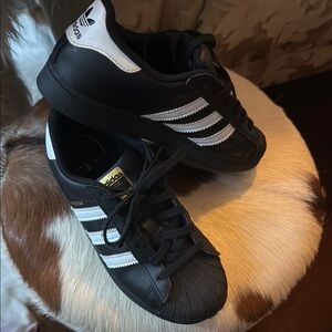 Adidas Black and White Classic Sneakers